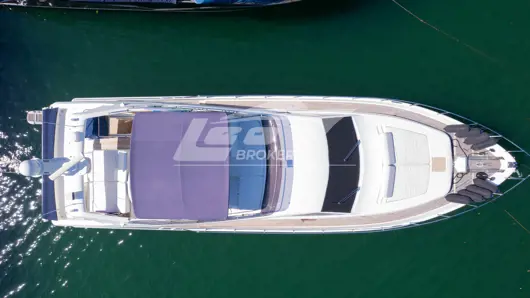 BARCO VISTA CIMA DRONE FERRETTI 70